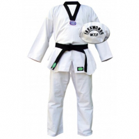Кимоно Taekwondo "OLIMPIC" Green Hiil белое